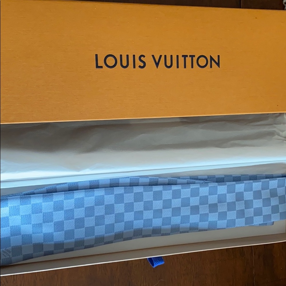 LOUIS VUITTON DAMIER CLASSIQUE TIE